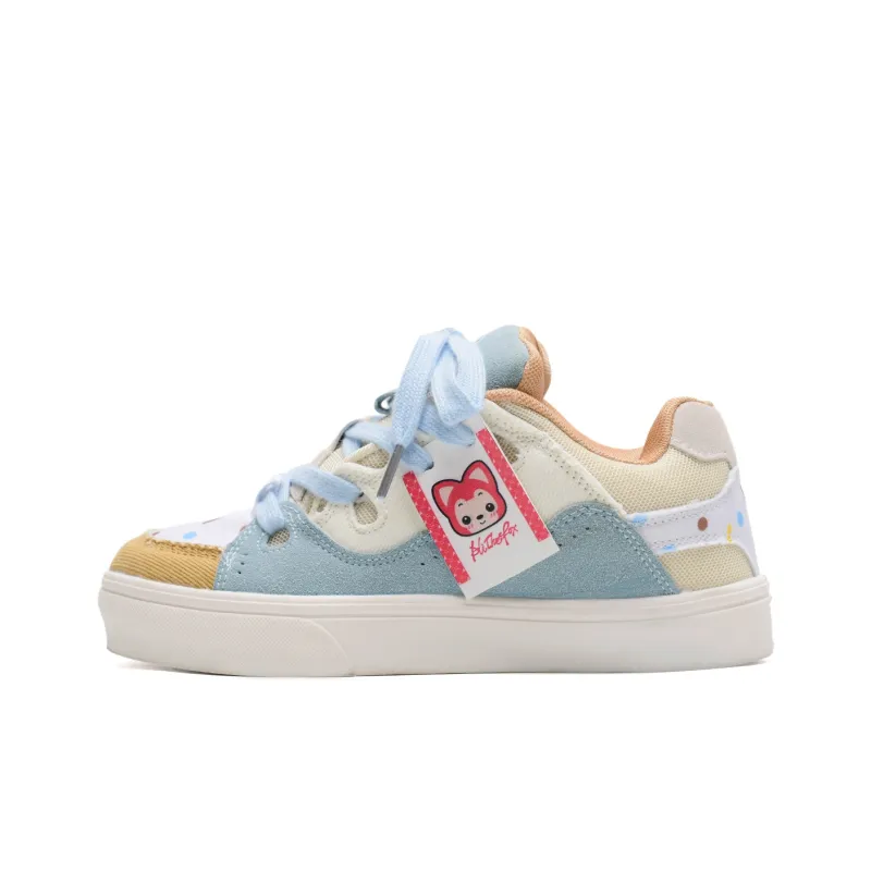 ALI THE FOX Abrasion Resistant Balance Lightweight Low Top Skateboard Shoes Unisex-15