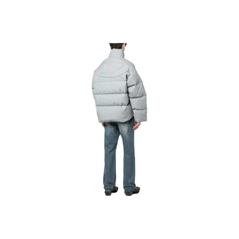 DIESEL W Oval High Neck Down Jacket-3