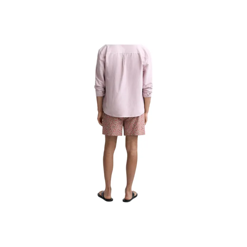 ZARA Swimming Shorts Men's Dark Purple Red-3