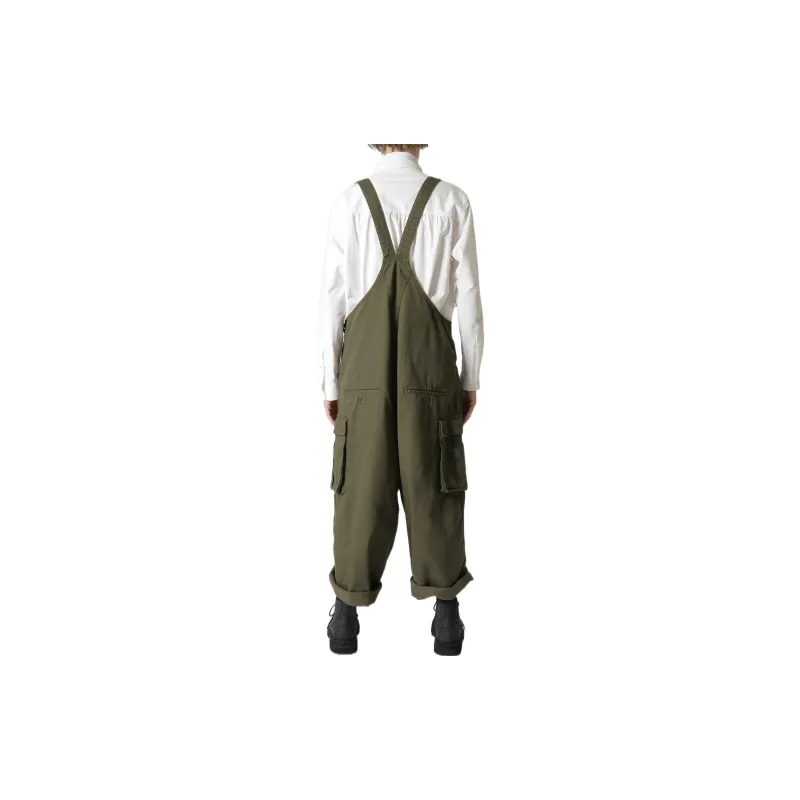 Yohji Yamamoto M-Work Cotton Dungarees-3