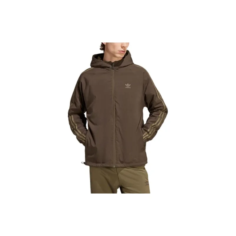 Adidas Originals Jackets Men Olive Green-3