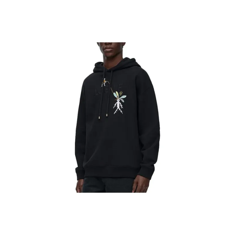 LOEWE Sweatshirts Men Black-3