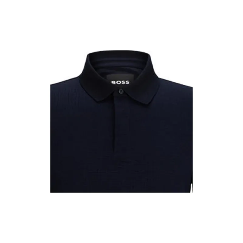 HUGO BOSS SS24 Polo Shirt Men's Dark Blue-3