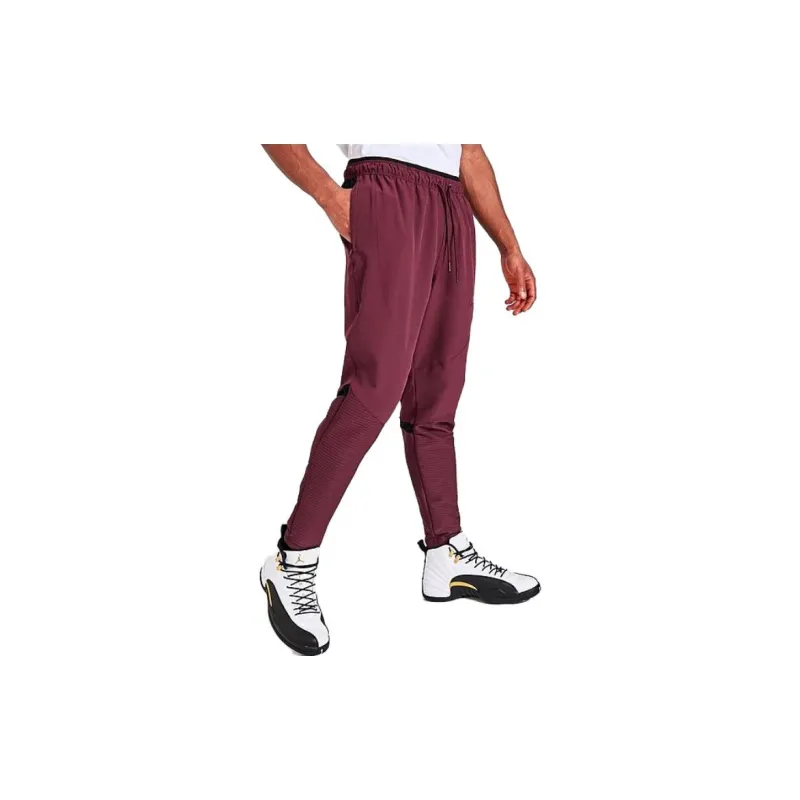 Jordan Knitted Sweatpants Men Fuchsia-2