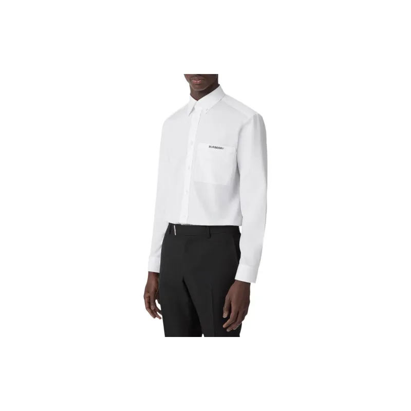 Burberry FW22 Shirt Men's White-3