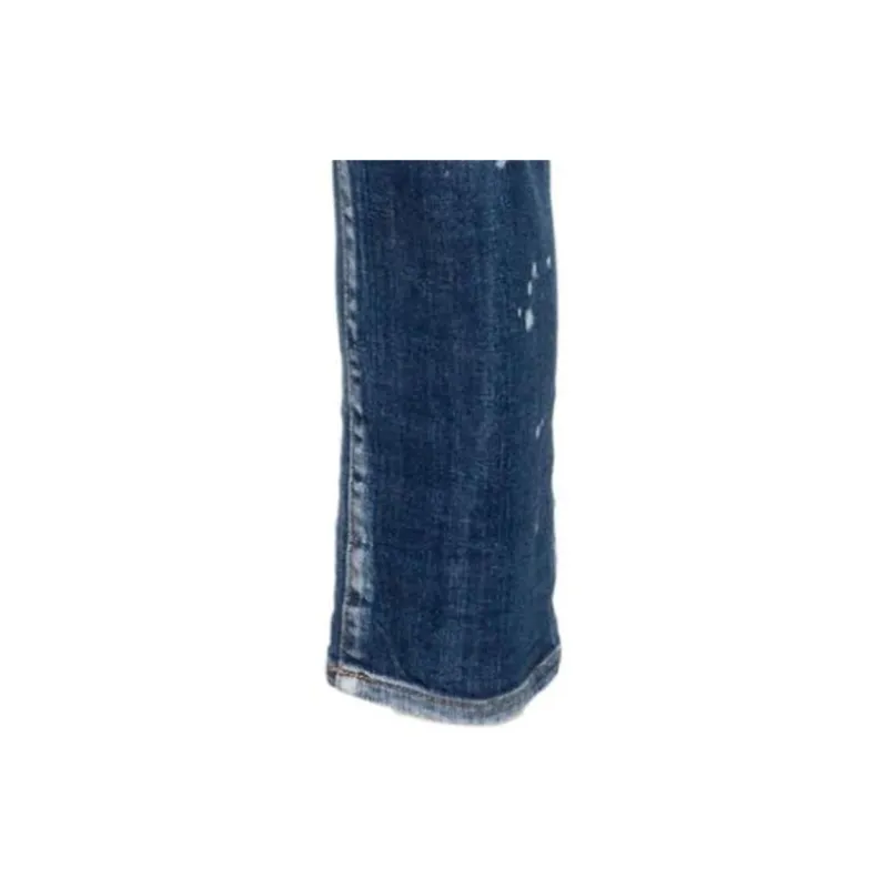 Dsquared2 Ripped Detailed Skinny Jeans-7