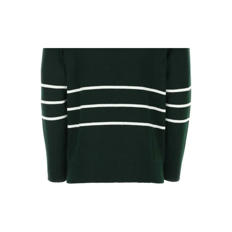 Valentino Logo Intarsia Long-Sleeved Jumper-7