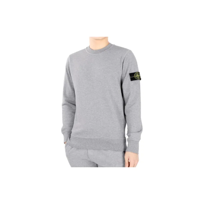 STONE ISLAND Jersey texture Sweatshirt-3