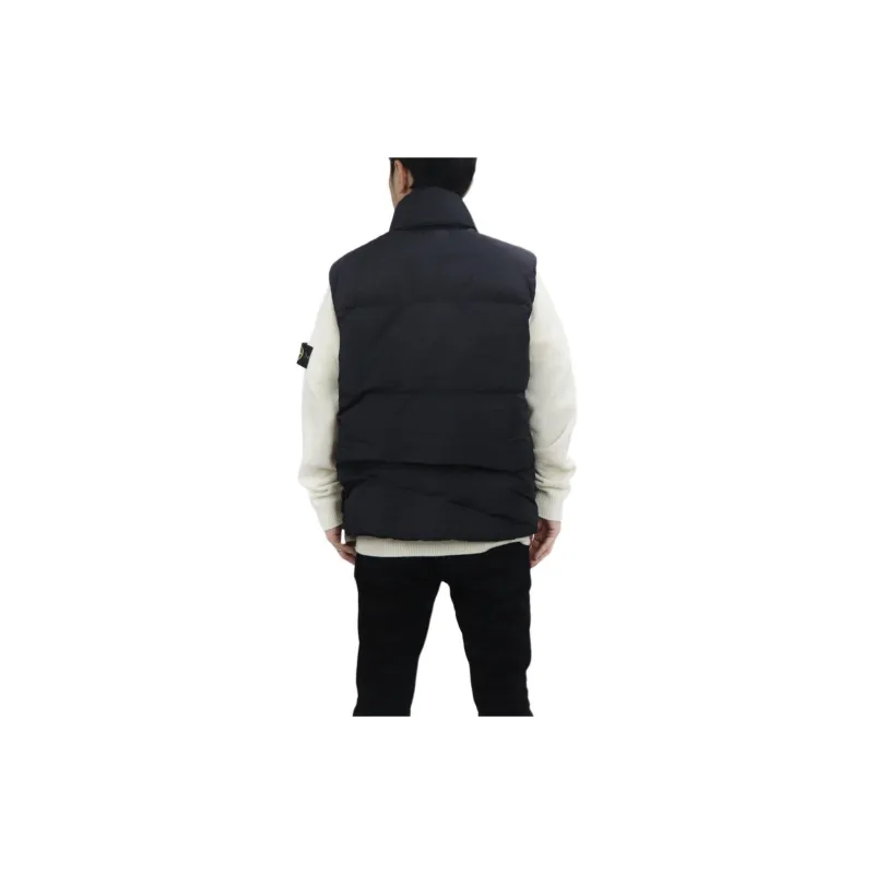 STONE ISLAND Compass patch Padded Gilet-5