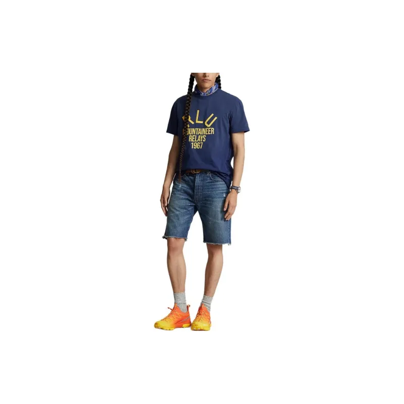 Polo Ralph Lauren SS24 T Shirt Men's Deep Cobalt Blue-1
