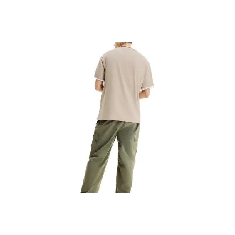 Champion T Shirt Unisex Light Khaki-5