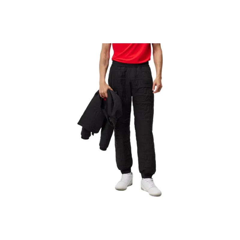 J.Lindeberg Quilted Pants Casual Pants Men's Black-2
