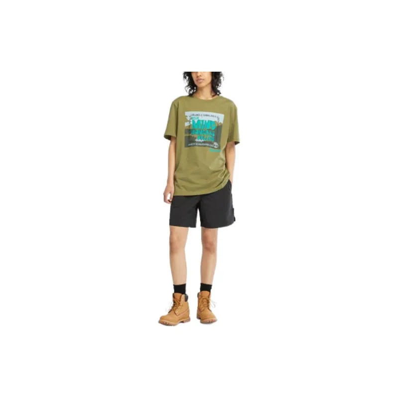 Timberland T Shirts Unisex Avocado Green-2