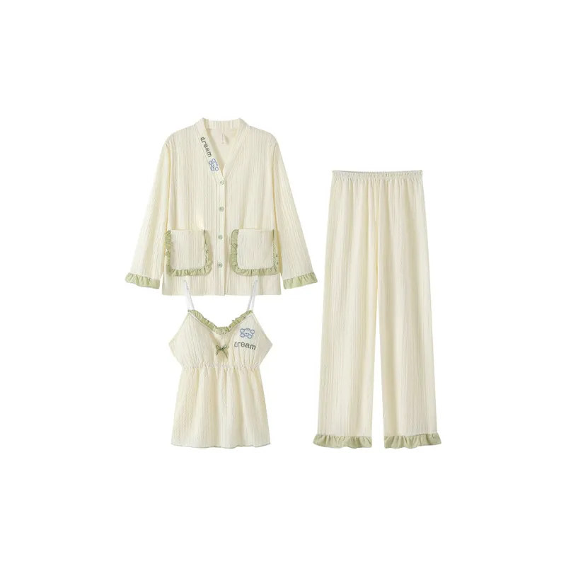 Maultiay Pajama Set Women's Green-0