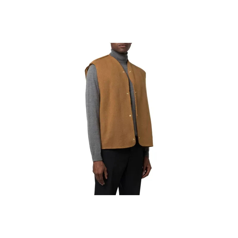 BARBOUR International Liner Button-Up V-Neck Waistcoat-3