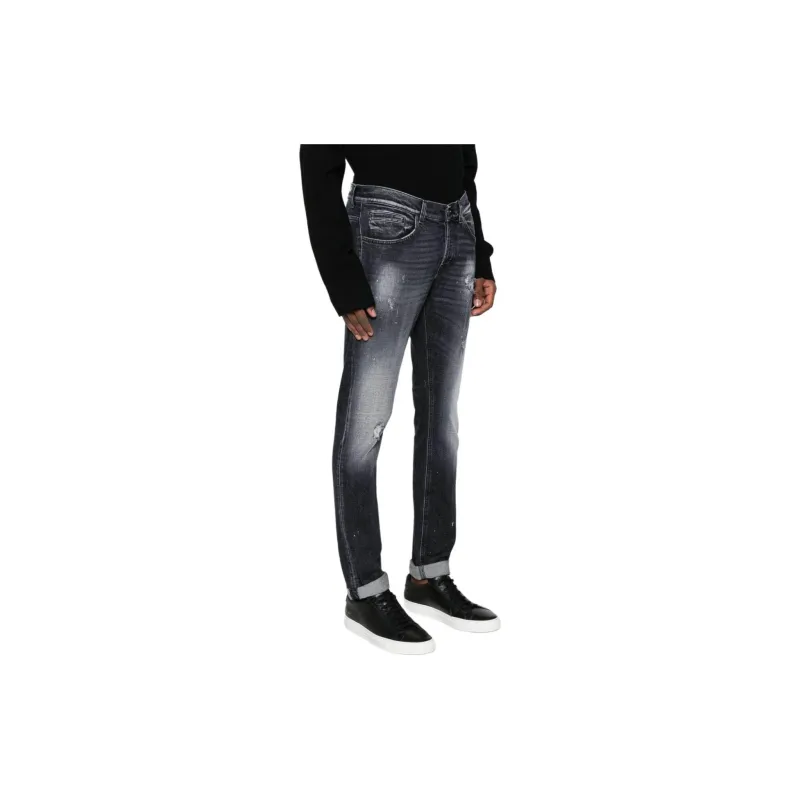 Dondup George Distressed Skinny Jeans-2