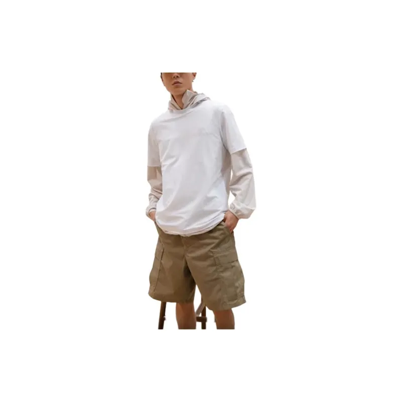 Adidas T Shirt Men's White/Bauxite Brown-4