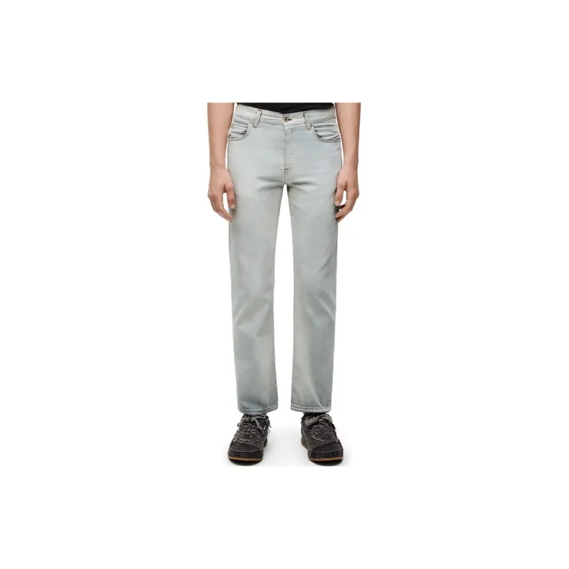 LOEWE Jeans Men Light Blue-1