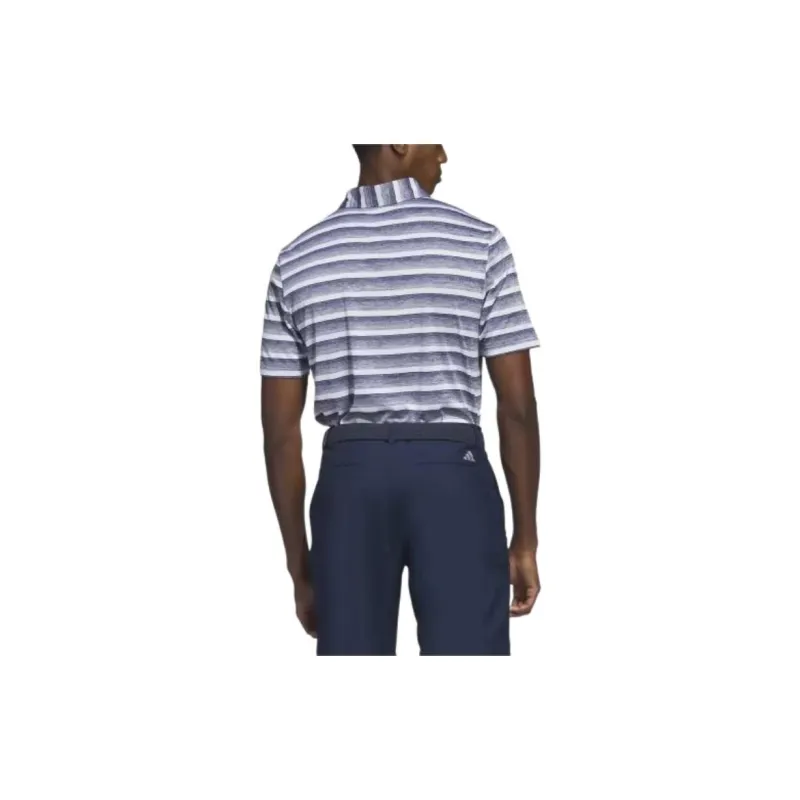 Adidas Free Shipping With AdiClub Two Color Striped Polo Shirt-1
