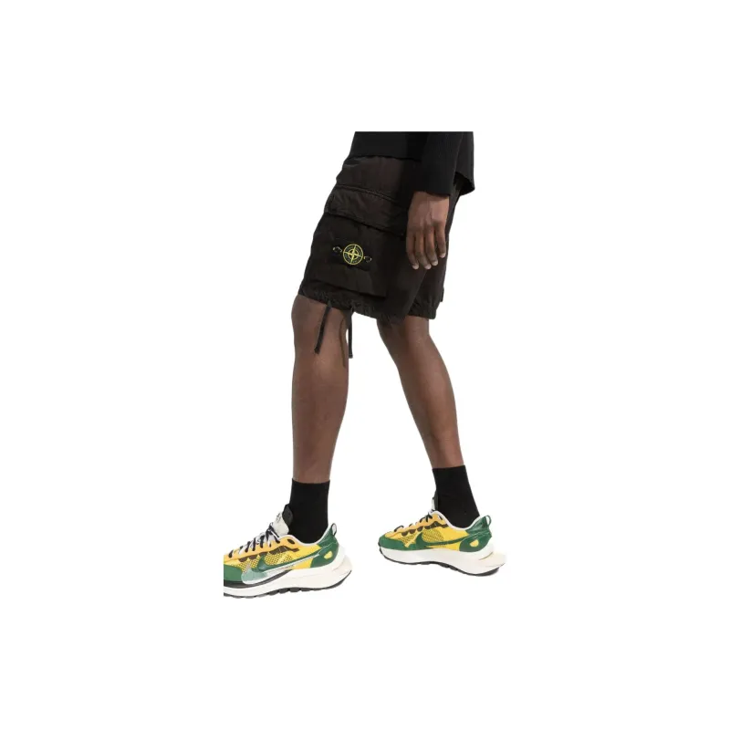 STONE ISLAND Casual Shorts Men Black-1