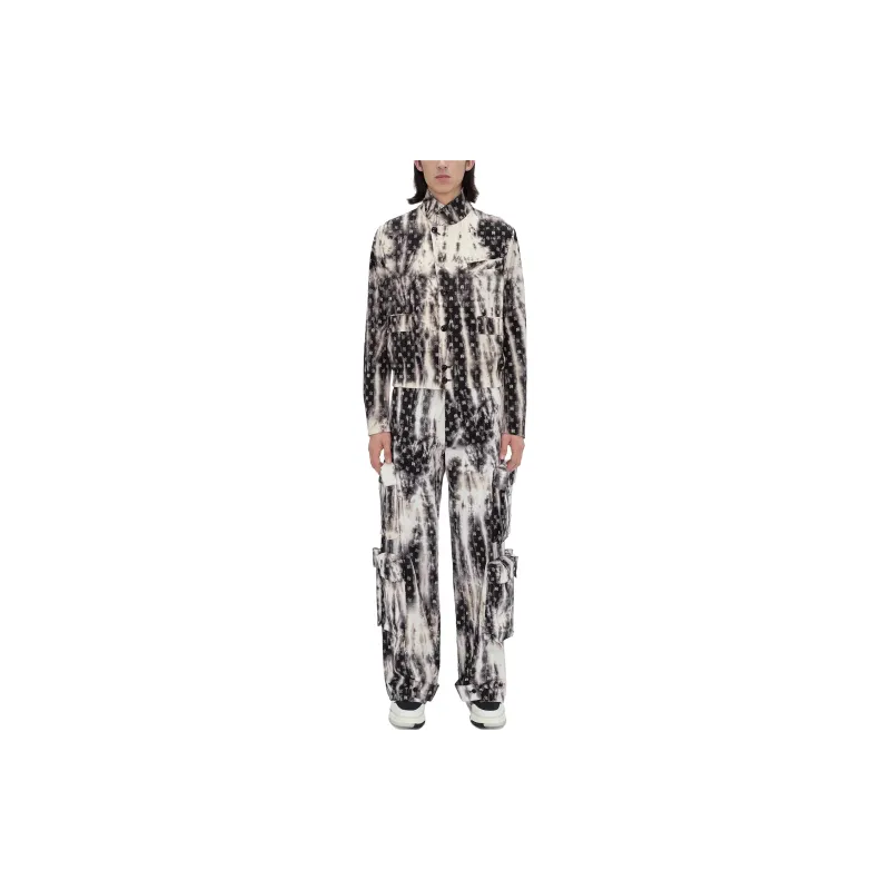 AMIRI Monogram print Wool blend Jacket-1
