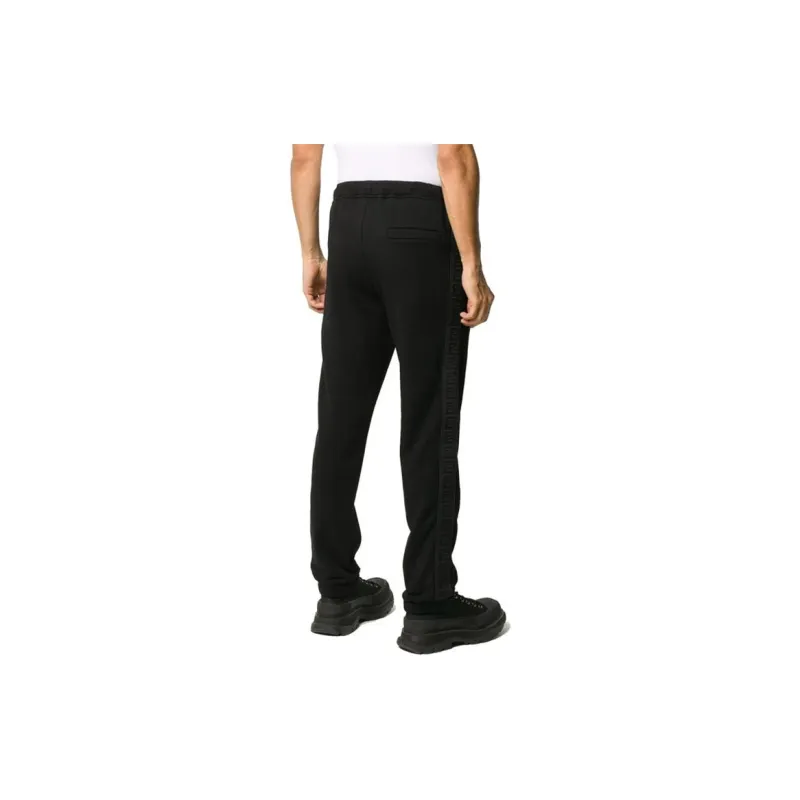 FENDI Casual Pants Men Black-3