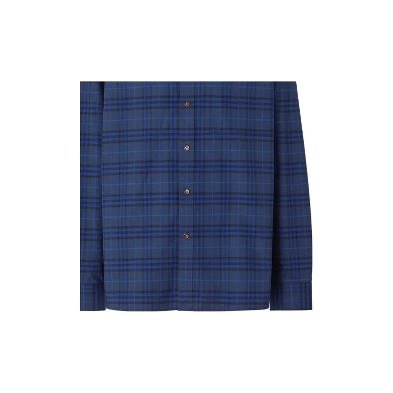 Burberry Check print Long sleeve Shirt-5