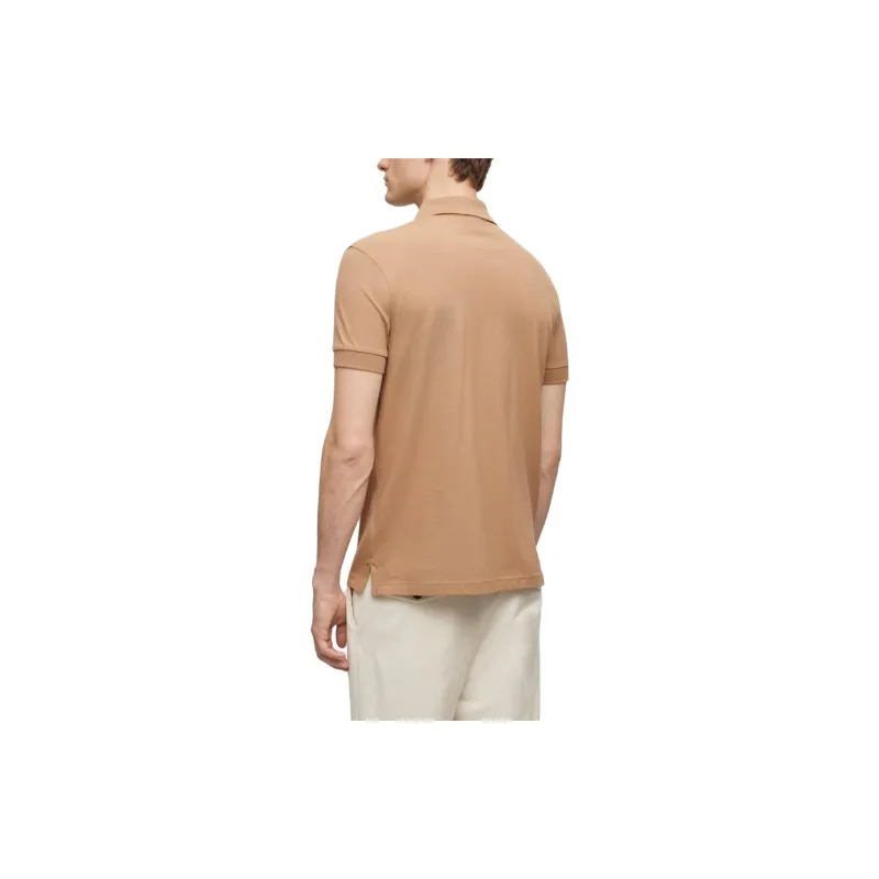 HUGO BOSS SS23 Polo Shirt Men's Light Brown-2