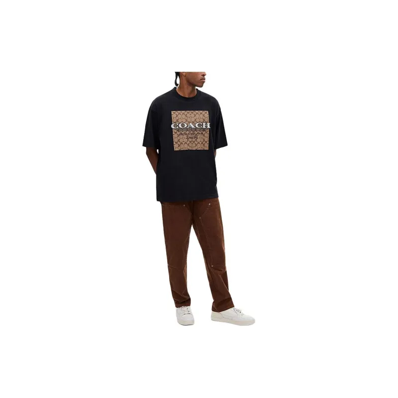 COACH T Shirts Men Black-1