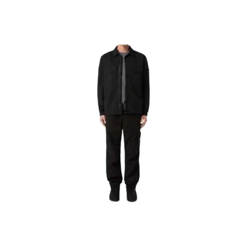 STONE ISLAND Compass badge Shirt Jacket-2