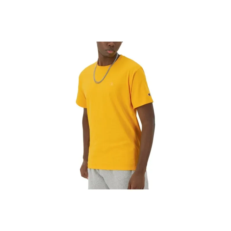 Champion T Shirts Unisex Red+Yellow-4