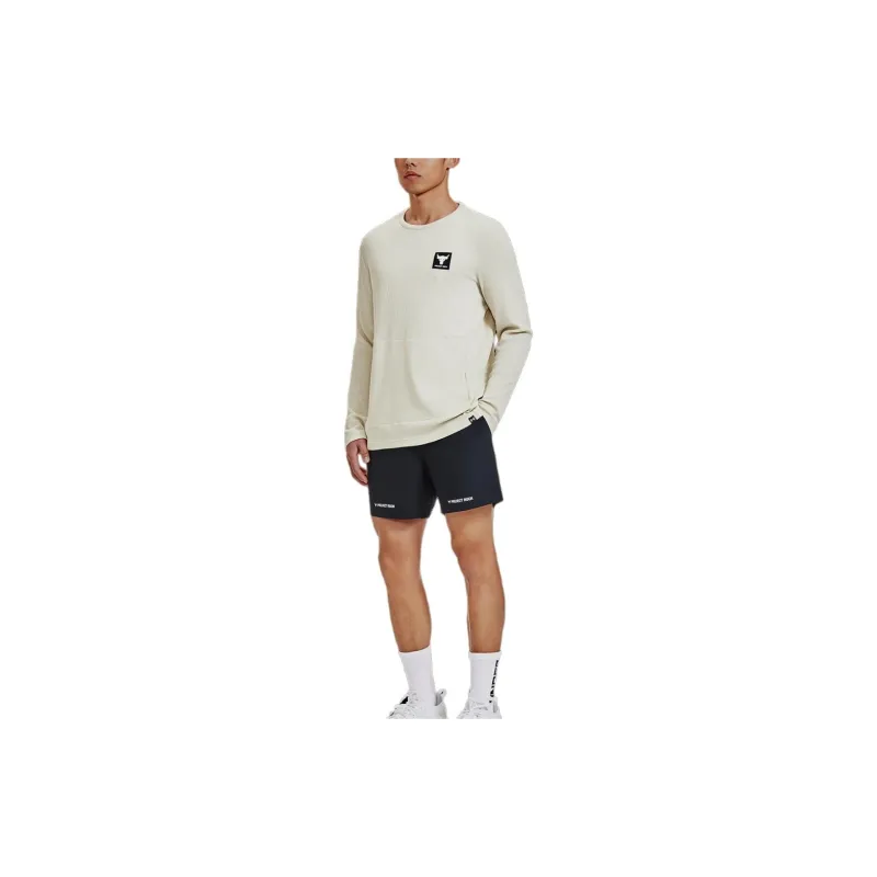Under Armour Project Project Rock Sweatshirt Men's Silt Gray-3