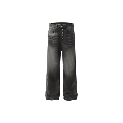 BABUGGE Jeans Unisex Black