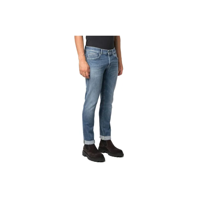Dondup Skinny Fit Low Rise Jeans-5