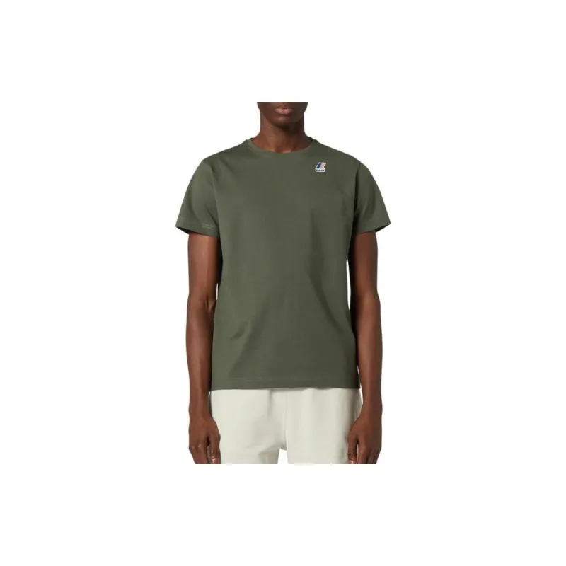 K WAY T Shirts Men Green-1