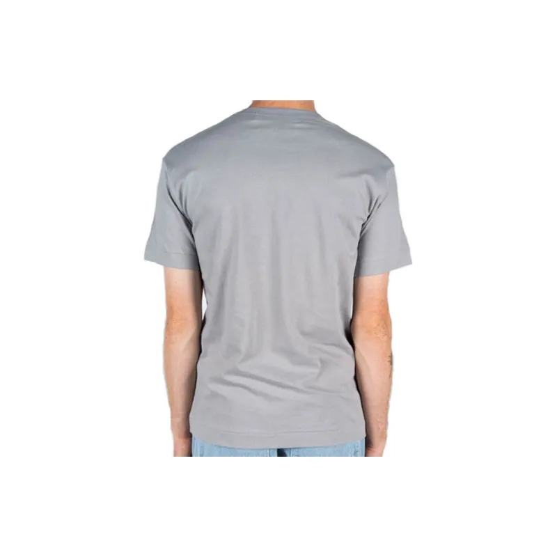 CDG Play T Shirts Men Gray-3