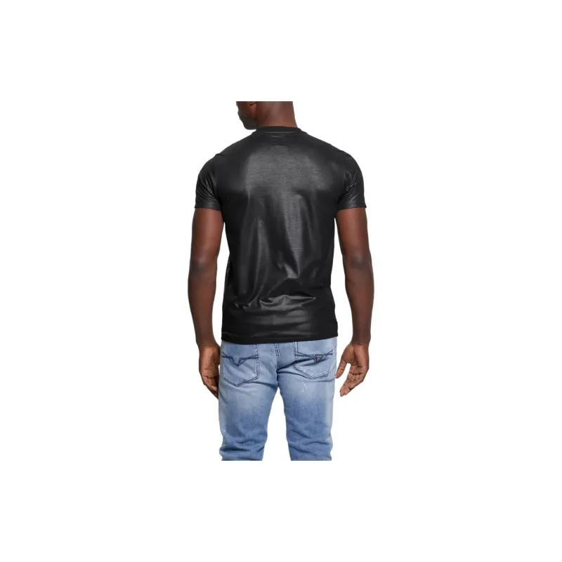 GUESS Shine Quattro G Tee T-Shirt Men's Black-2