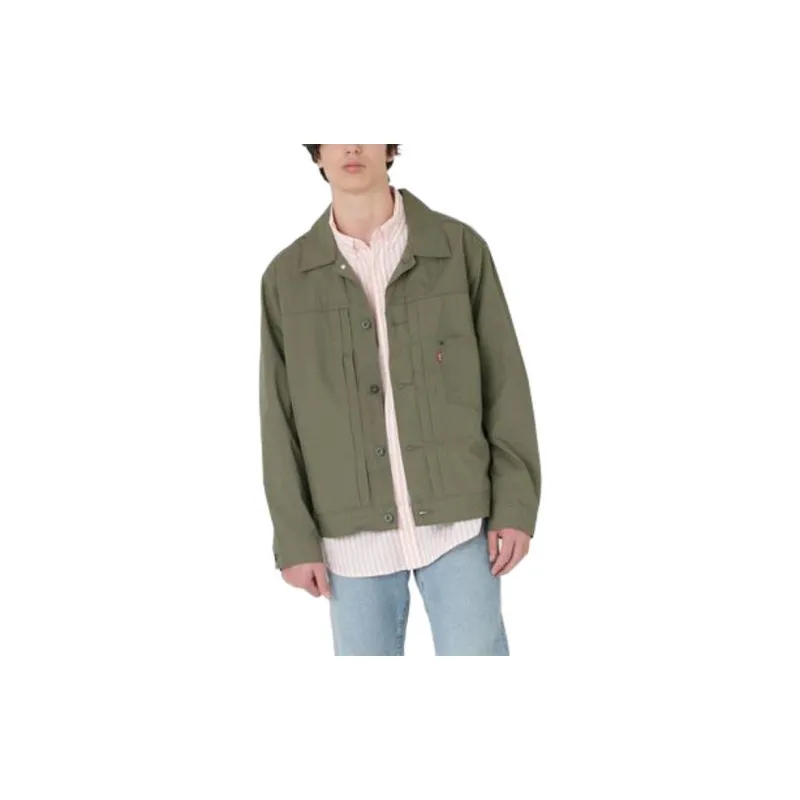 Levi’s Denim Jacket Men's Smoky Olive-1