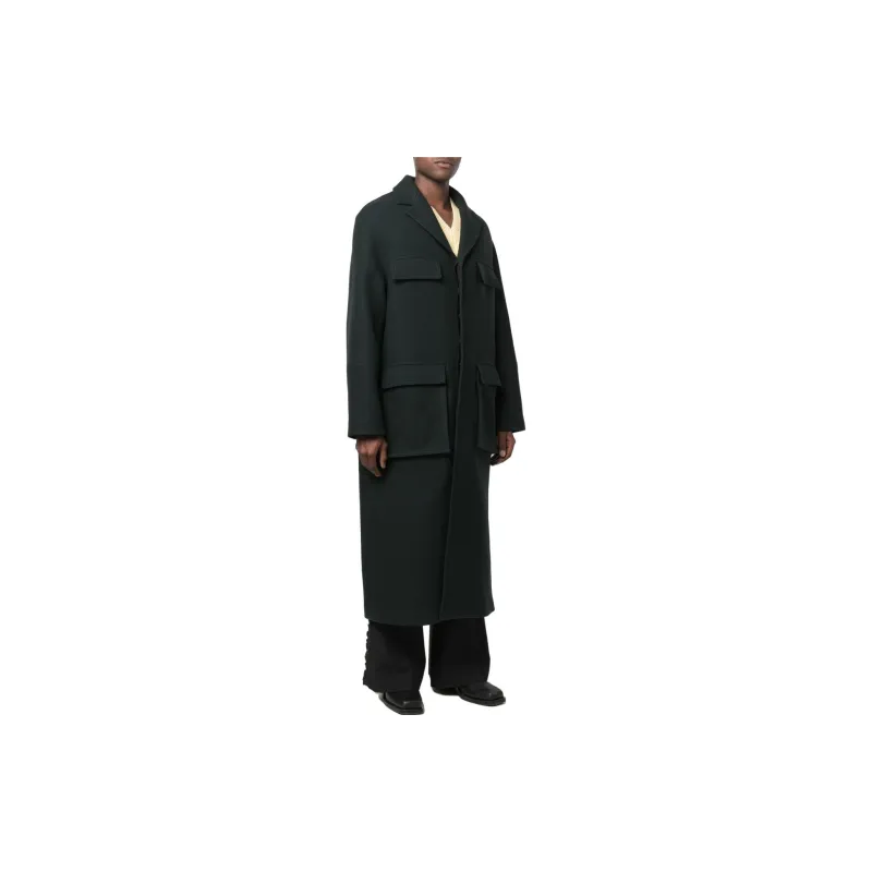 NANUSHKA Single breasted Long Coat-2