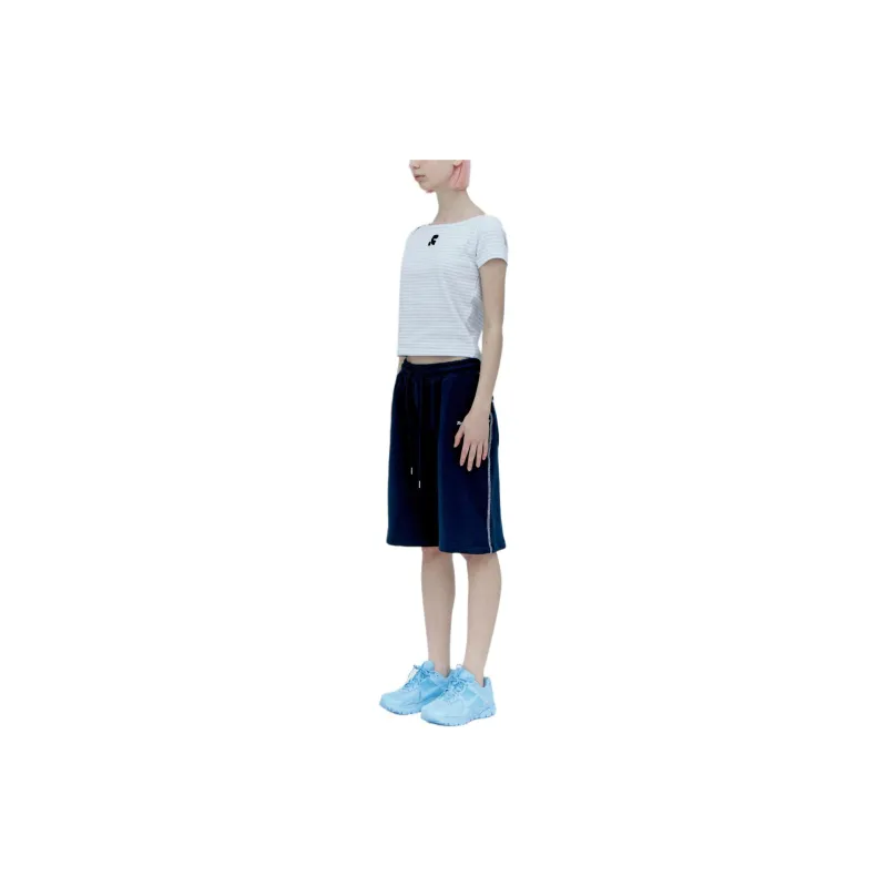 Rest&Recreation LOGO JERSEY SHORTS Casual Shorts Unisex NAVY/Marine Blue-7