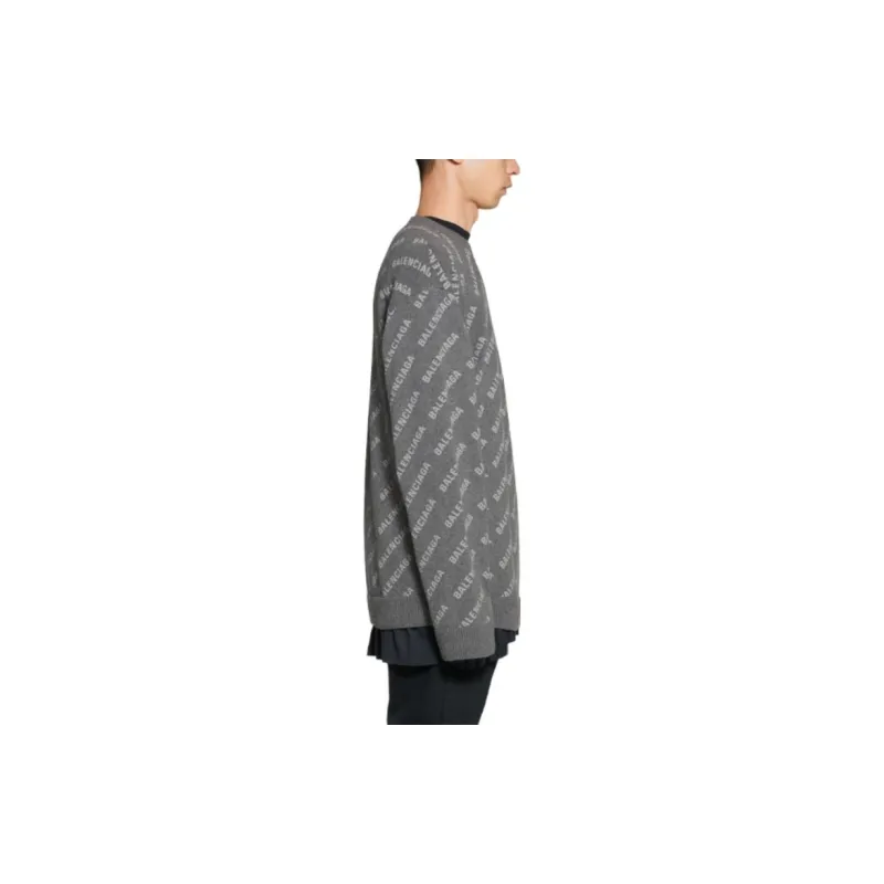 Balenciaga SS23 Sweater Men's Gray-4