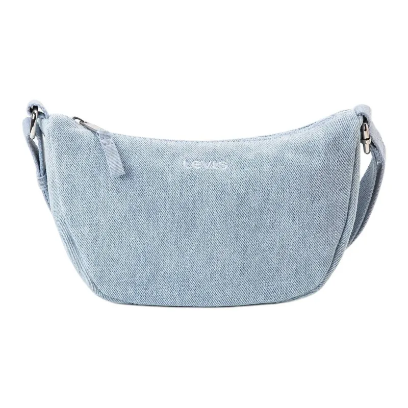 Levi's Cotton Shoulder Bag, Crossbody Bag Trumpets Women's Light Blue-0