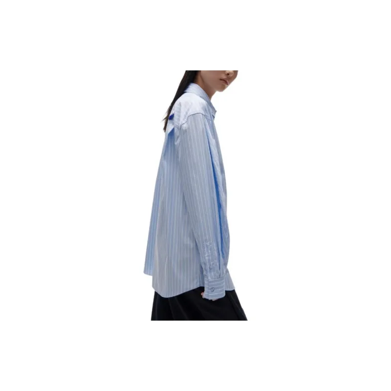 Zara X ADER ERROR ADER ERROR X Zara Shirts Unisex Blue-4