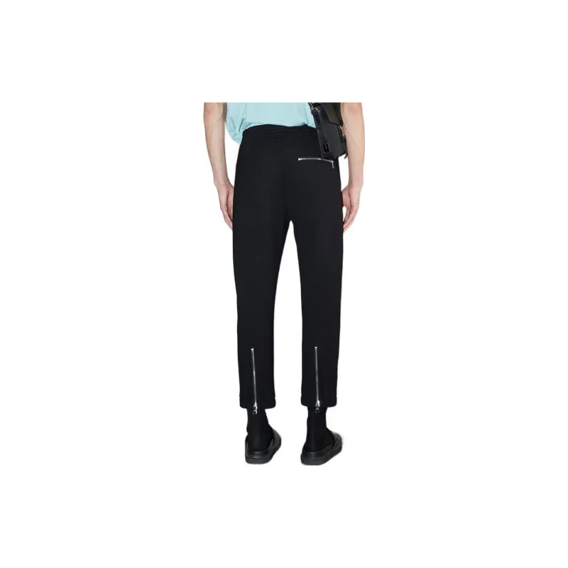Neil Barrett Knitted Sweatpants Men Black-4
