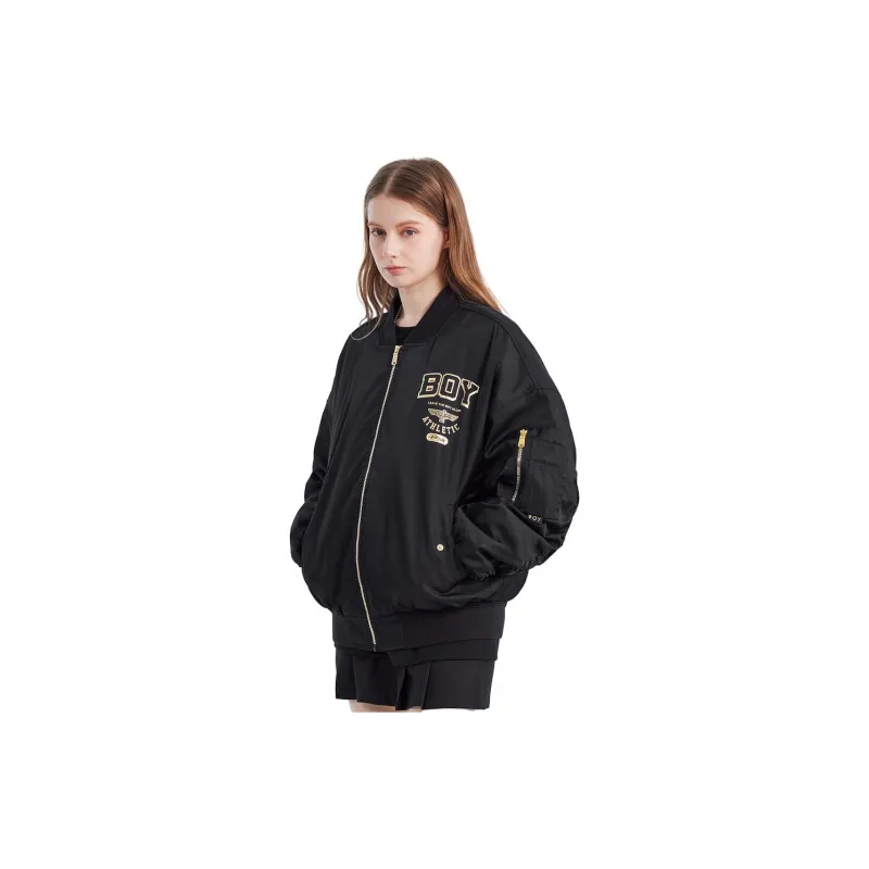 Boy London FW23 Puffer Jacket Unisex Black-4