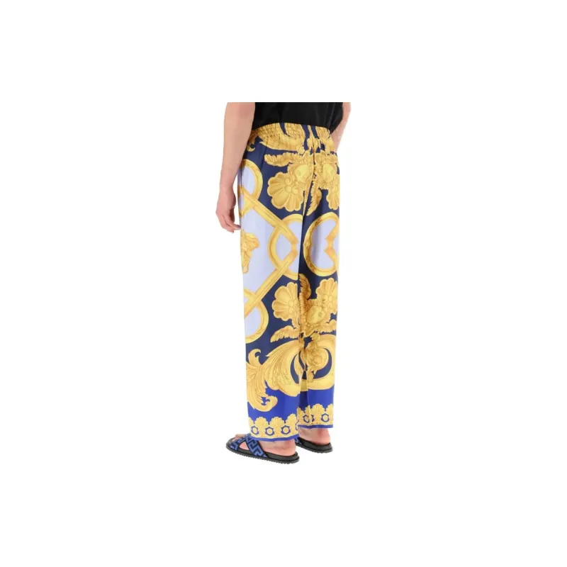 VERSACE SS23 Casual Pants Men's Gold-2