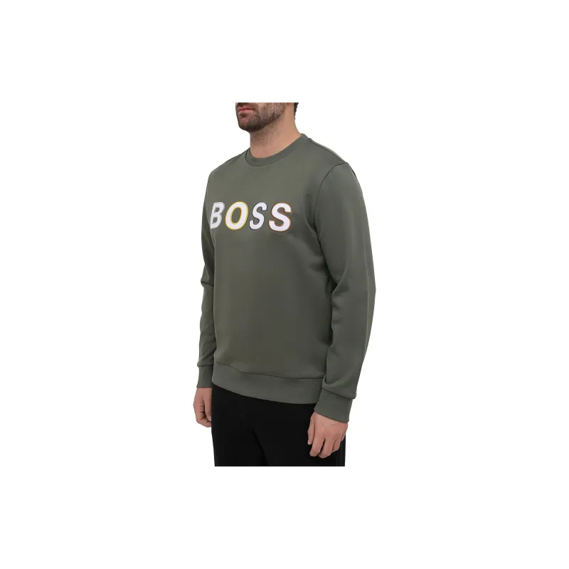 HUGO BOSS Sweatshirt Men's Green-3