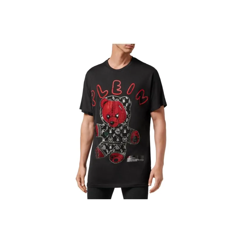 PHILIPP PLEIN T Shirts Unisex Black-3