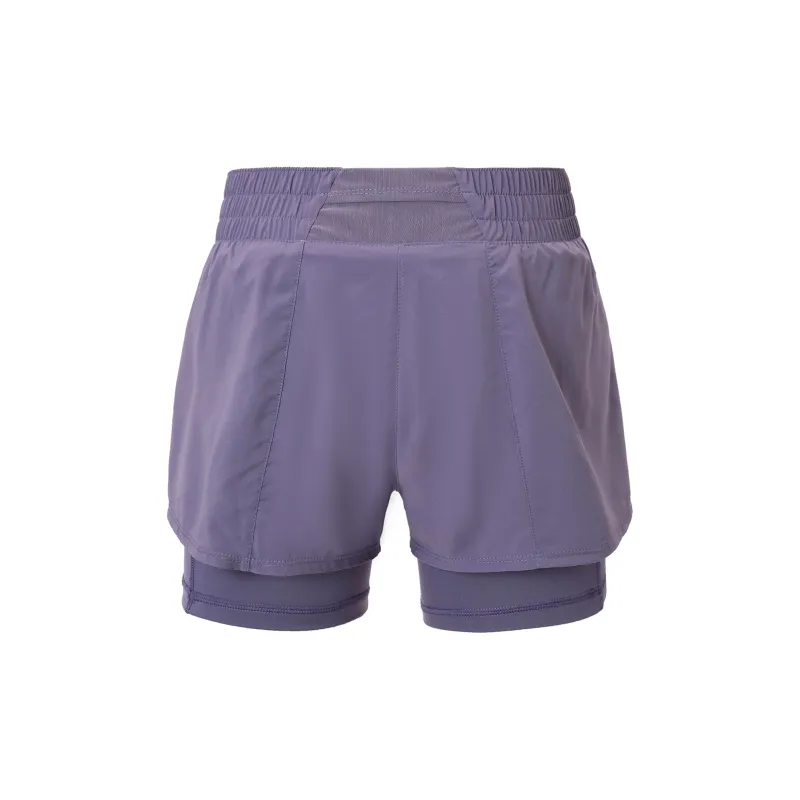 Nike Dri Fit One Sports Shorts Women's Dawn Dark Purple-1