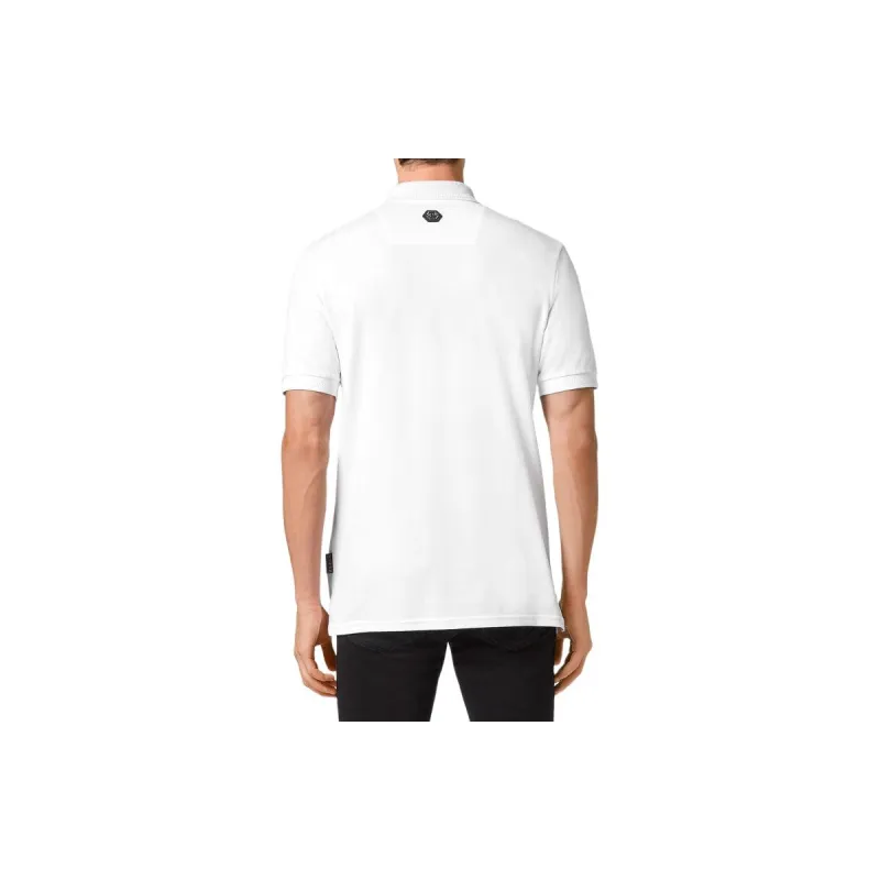 PHILIPP PLEIN Polo Shirts Men White-2